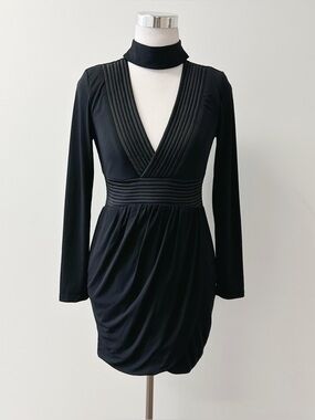 Akira Chicago • Choker Neck Black Dress